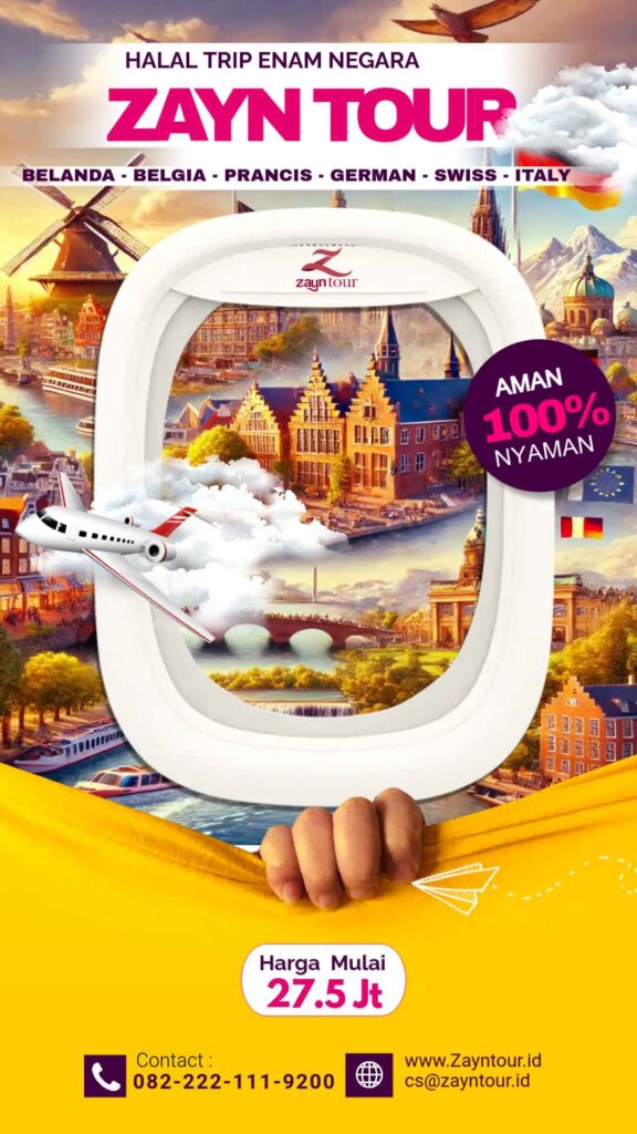 halal trip eropa Barat 6 negara