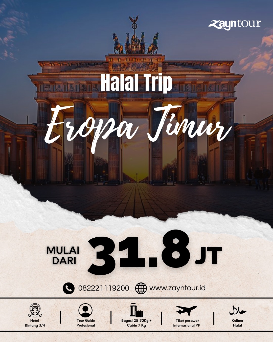 Halal Trip Ke Eropa Timur Bersama Zayntour
