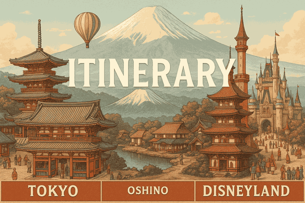 itinerary halal trip jepang tokyo kyoto dan disneyland bersama zayntour