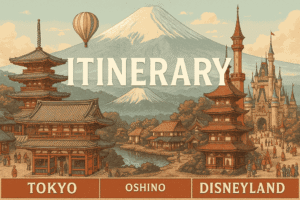 itinerary halal trip jepang tokyo kyoto dan disneyland bersama zayntour